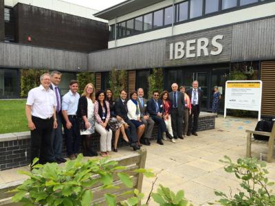 A delegation from five Brazilian universities visting IBERS