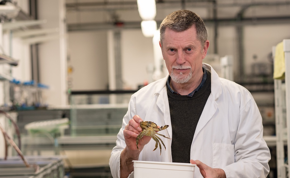 Professor Paul Shaw from Aberystwyth University’s Institute of Biological, Environmental and Rural Sciences (IBERS) uses genetic methods to study fish populations and improve the sustainability of fisheries across the world.