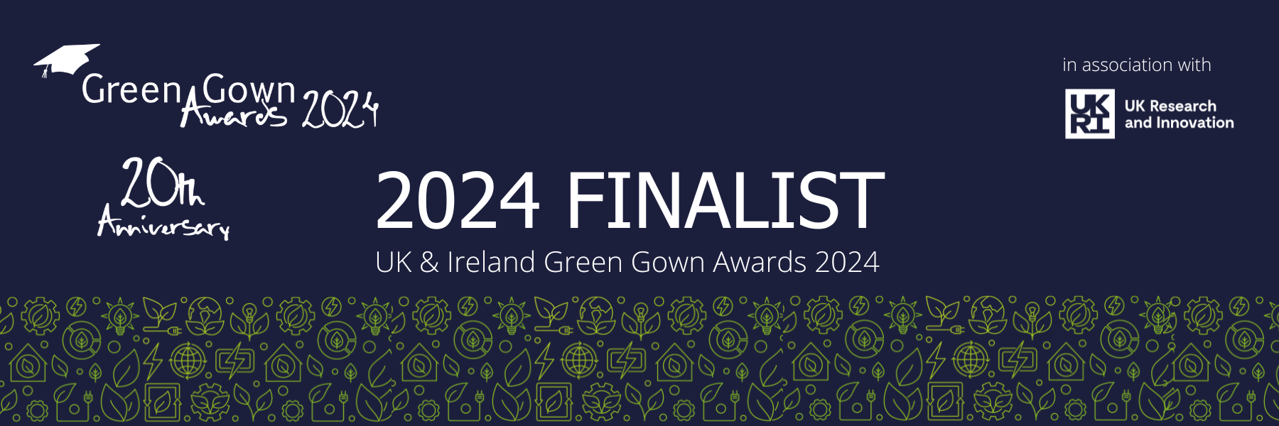 Green Gown 2024 Finalist Banner