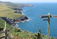 The Pembrokeshire Coastal Path.