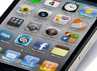 Apps on an iPhone