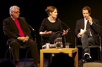 The authors of 'Food and the Literary Imagination'; Emeritus Professor Howard Thomas, Dr Jayne Archer and Professor Richard Marggraf Turley.