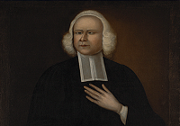 George Whitefield circa 1750s. Attributed to Joseph Badger Harvard.