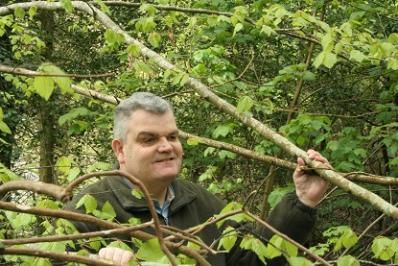 Andrew Evans, a member of Corff Ystwyth and creators of Gwdihŵ