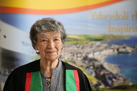 Ruth Lambert, Honorary Fellow of Aberystwyth University