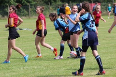 A group of young people taking part in Urdd activities