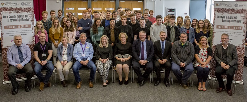 Aberystwyth University and the University of Bath have jointly launched a Massive Online Open Course for post-16 students studying the Welsh Baccalaureate.