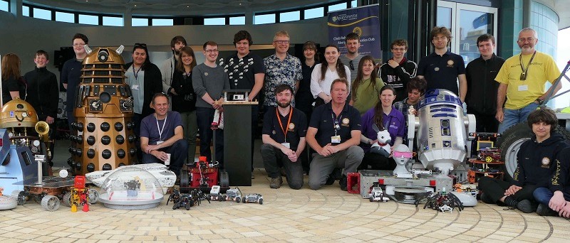Aberystwyth University’s Robotics Week takes place from 24 – 29 June 2019 and culminates with the hugely popular Beach Lab at Aberystwyth Bandstand, which features robots of all shapes and sizes.