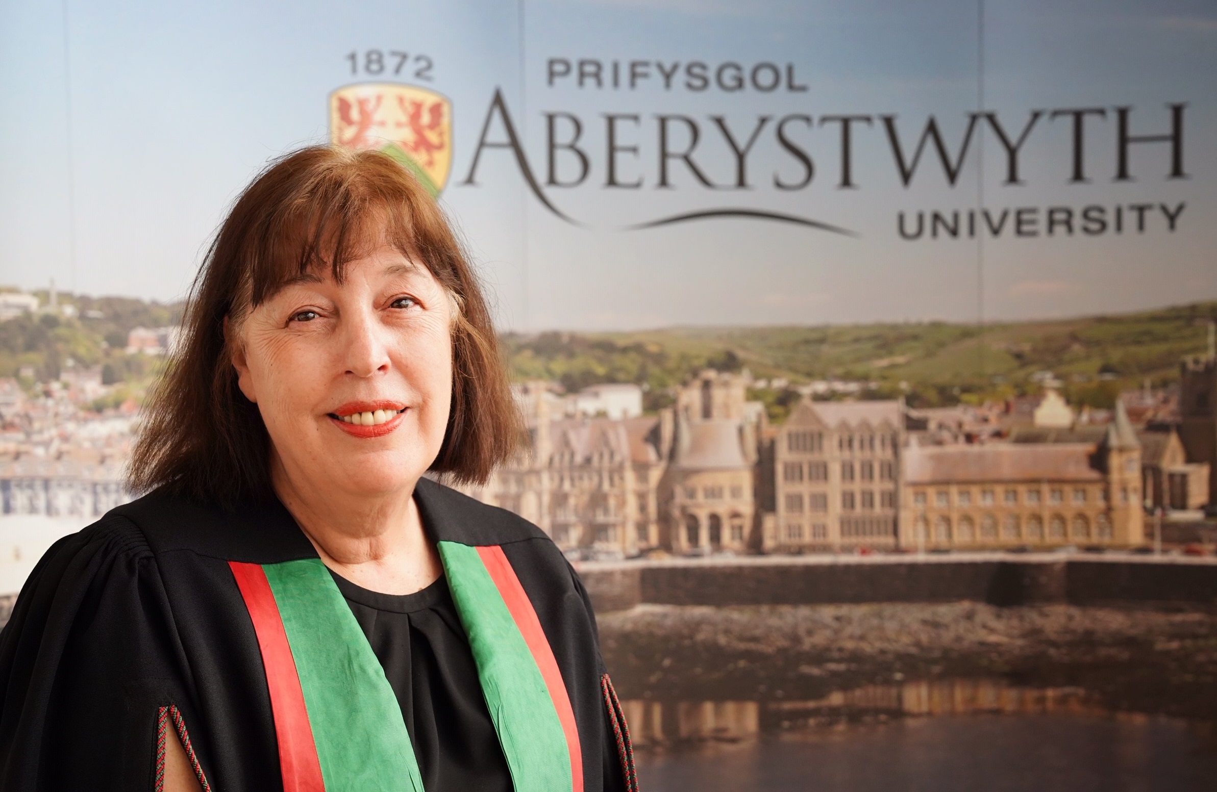 Professor Virginia Gamba, Under Secretary General of the United Nations with the function of Special Representative of the Secretary General for Children and Armed Conflict, and Honorary Fellow of Aberystwyth University