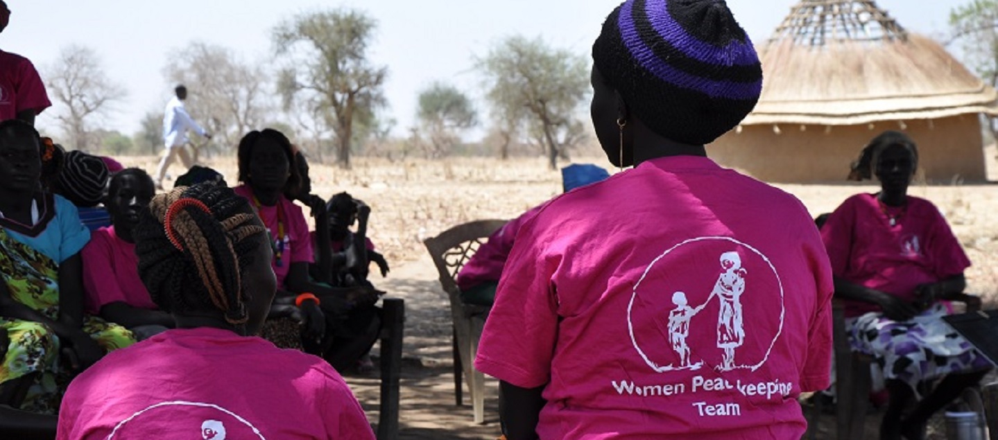 Unarmed civilian protection organisations like Nonviolent Peaceforce’s South Sudan Women’s Protection Teams work to create physical safety in communities affected by violent conflict. Photo credit: Nonviolent Peaceforce/
