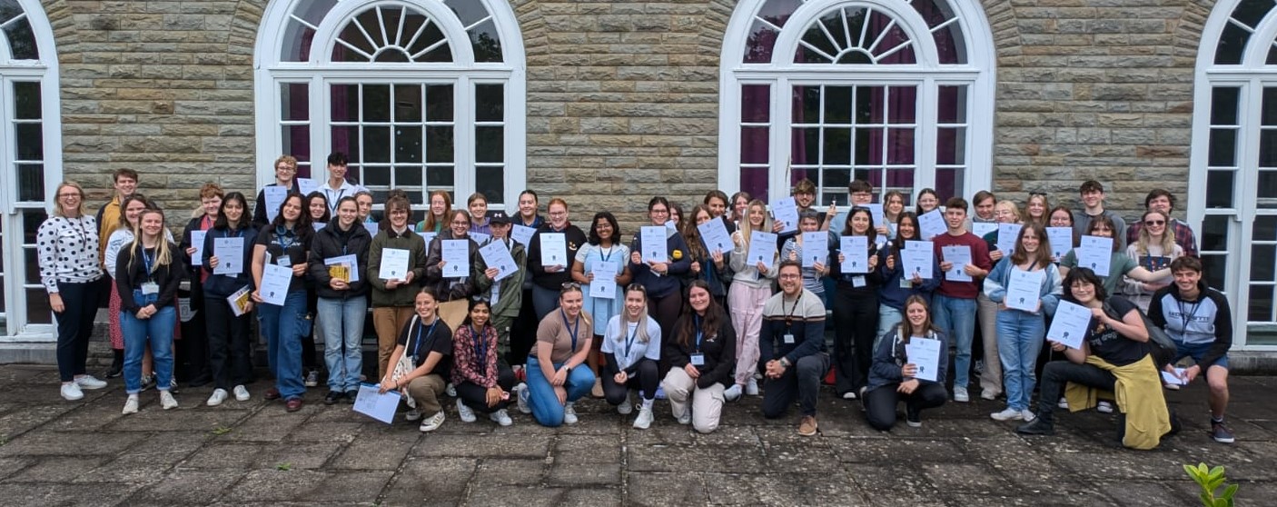 Students on Access All Aber were able to choose from a broad range of subjects to study during the five-day residential programme.