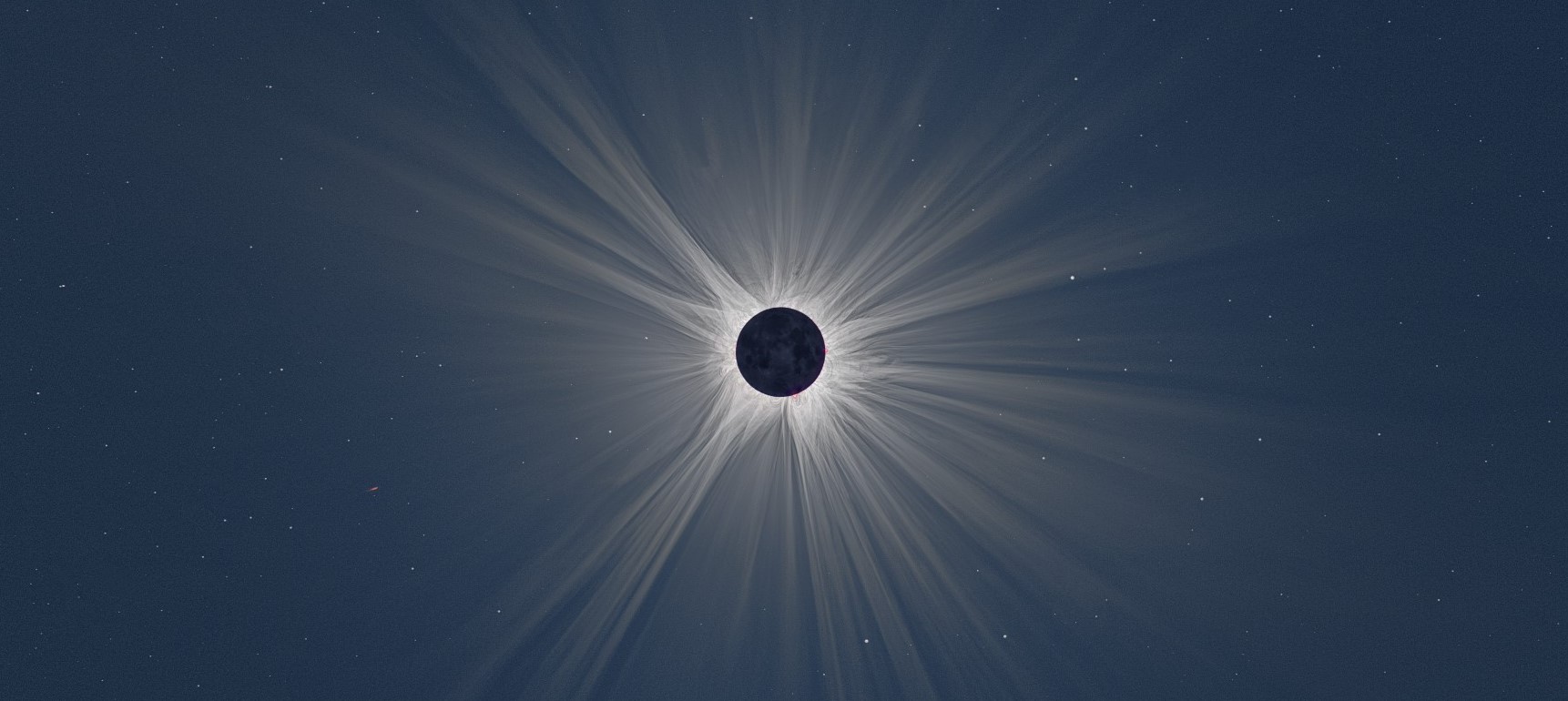 Total solar eclipse. Credit: Pavel Štarha, Aneta Zatočilová, Miloslav Duckmüller.