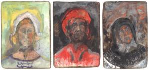 Some new images from the book: Catrin Glyndŵr (Enduring Daughter), Iolo Goch and Rhys Ddu (Rhys the Protector)
