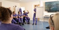 Nurses in rural Mid Wales