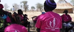 Unarmed civilian protection organisations like Nonviolent Peaceforce’s South Sudan Women’s Protection Teams work to create physical safety in communities affected by violent conflict. Photo credit: Nonviolent Peaceforce