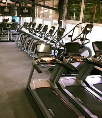 Matrix treadmills at Sports Centre. 