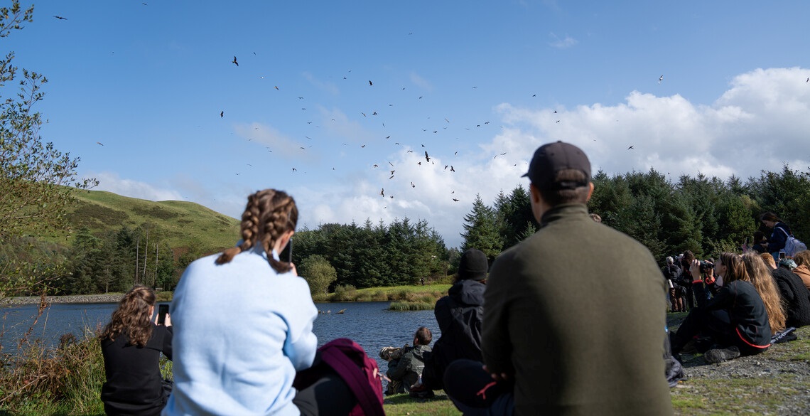 Students on field trip